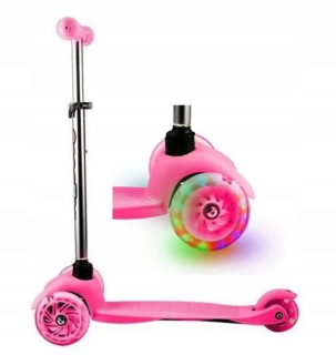 Trojkolesová kolobežka Tobbi Toys BALANCE SCOOTER Modrá, Oranžová, Ružová, Zelená